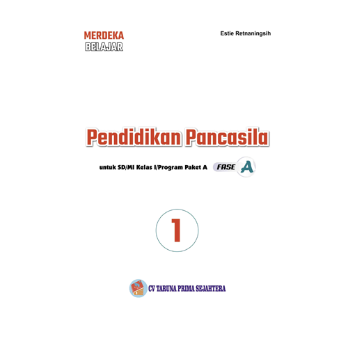 Cover Balik Module Kurmer PPKN Kelas 1 SD